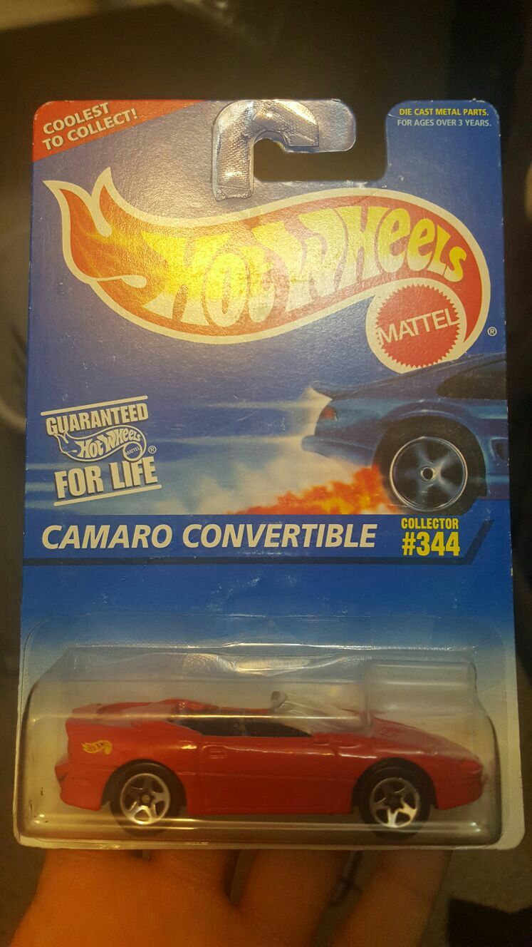 Camaro hot wheels 4th gen