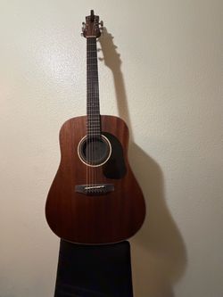 Acoustic Dreadnought Guitar – Mahogany Finish