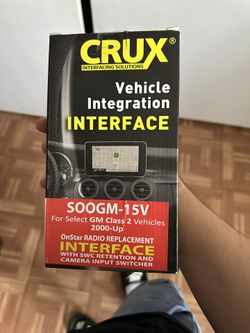 CRUX Vehicle Integration Interface
