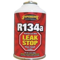 Refrigerant, 134A Plus Stop Leak, 12 oz