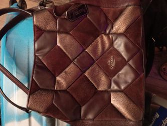 Coach Edie 31 Canyon Quilt Patchwork Shoulder Bag