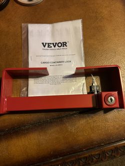 Cargo Container Locks (vevor)