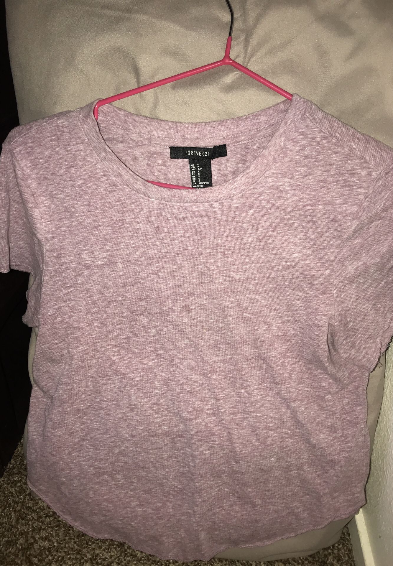 Light Purple Forever21 Shirt , Size Small