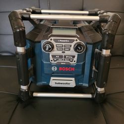 Bosch Power Box Jobsite Radio and Charger