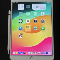 iPad Air W/ Apple Pencil & More