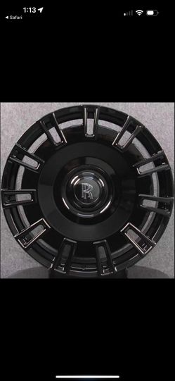 A Set Of 4 Forged Rolls Royce Wheels
