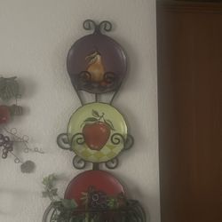 Home Interior Fruit Plates 