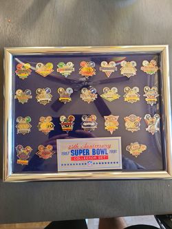 First 24 superbowl pins set