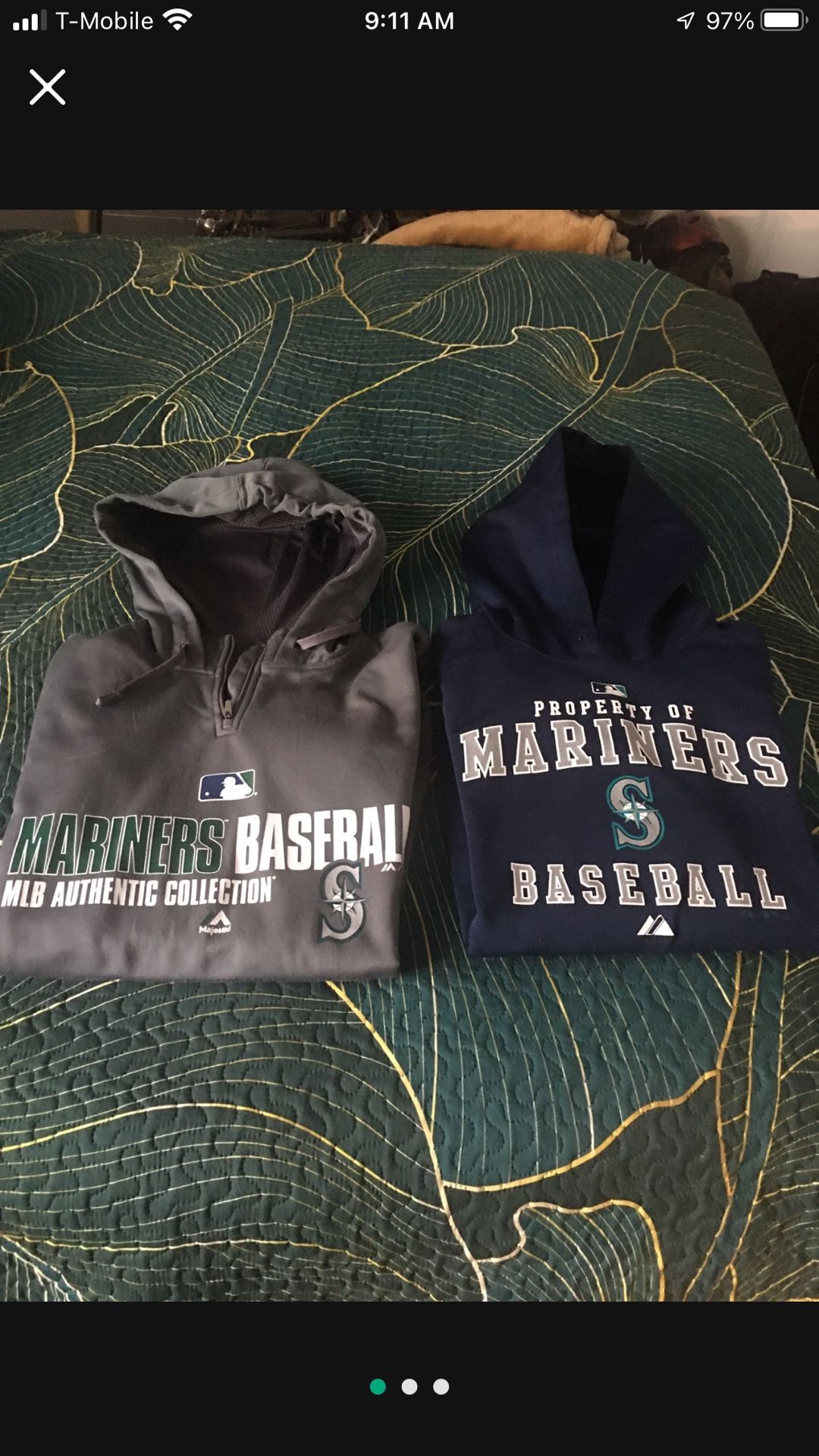 Mariners Hooded Sweatshirts *Nice*