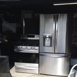 Combo Refrigerador Kenmore 36 Inch Water And Ice And  Stove Kenmore 30 Inch