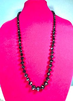 Playful Cut Glass Necklace