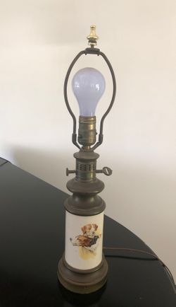 Adorable vintage lamp