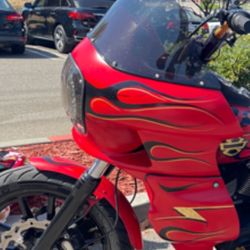 Dyna/fxr-p Fairing With Lowers