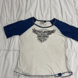 Vintage Harley Davidson 115yr Women’s Jersey Shirt