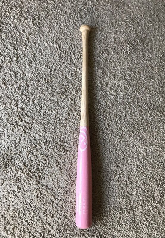 New Rawlings professional Mother's Day baseball bat 33.5 inches