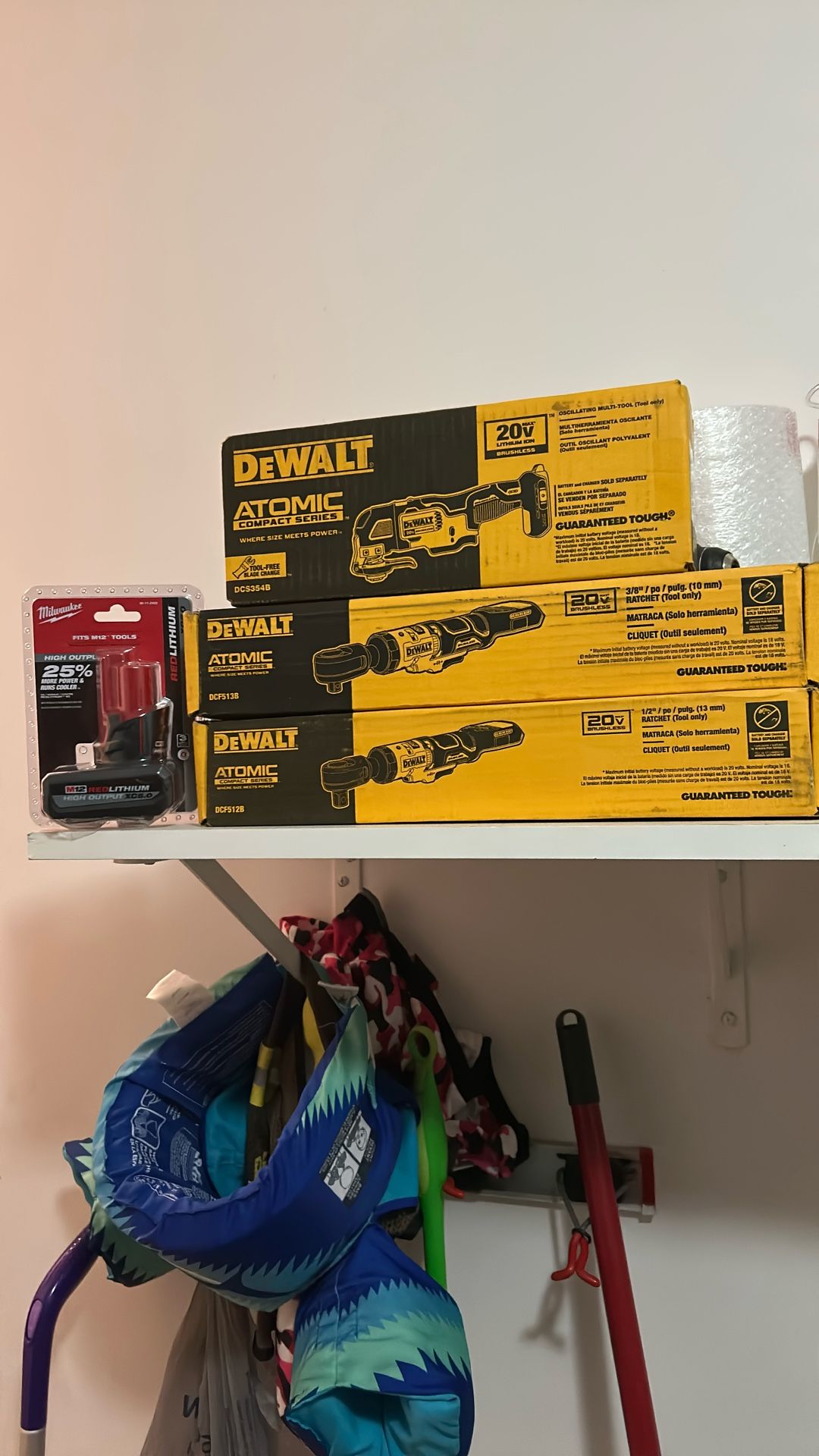 DeWalt Tools ! BRAND NEW IN BOX . Milwaukee Battery