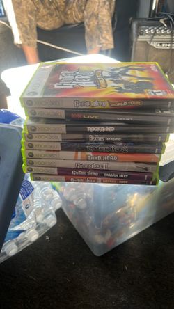 Guitar hero rock band lot