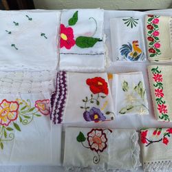 Embroidery Napkins Servilletas