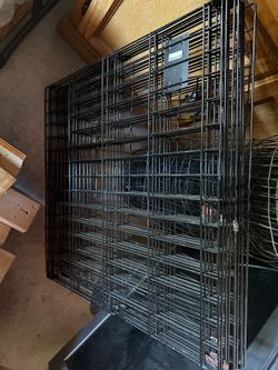 Dog metal cage