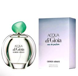 Acqua di Gioia by Giorgio Armani Eau de Parfum Spray Women 3.4 FL oz/100 ML New