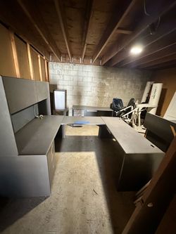 Cubicle work stations (2 of them)