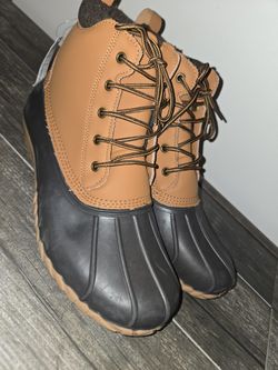 Lands' End Dakota Waterproof Duck Boots for Men Insulated Warm Mens Size 11  