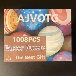 AJVOTG 1008 Piece Easter Interlocking JigSaw Puzzle New Sealed Box