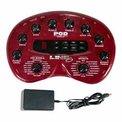Line 6 POD Ver 2.0 Multi Effects Guitar Amp / Processor Modeler Desktop Unit