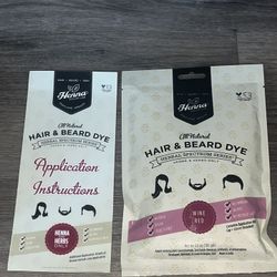 Henna hair dye