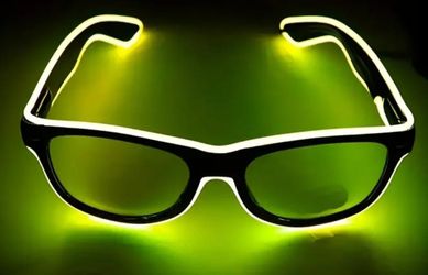 Neon glasses