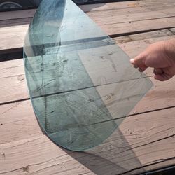 50'S WINDSHIELD WINDOW GLASS VINTAGE CLASSIC 