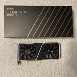 RTX 3060 TI FE Founders Edition  GPU Graphics Card