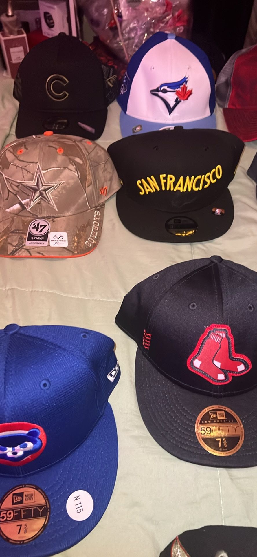 Various Hats Snap Back And Fitted