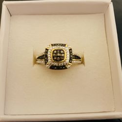 Diamond Trio Cocktail Ring