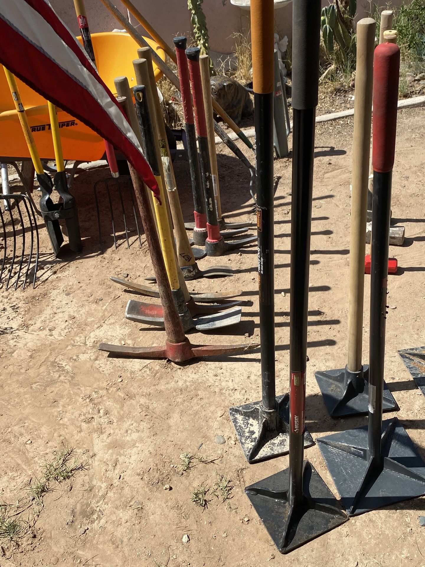 New Post Yard Tools. No There Not A DOLLAR!!!