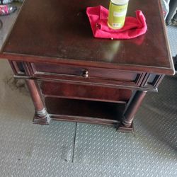 Dark Brown End Table