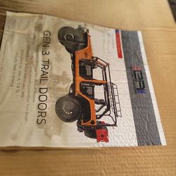 Body Armor Jeep Front Trail Doors Gen 3