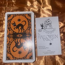 Used Halloween Tarot 78 Card Deck 