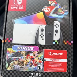 Nintendo Switch like new in box. OLED model