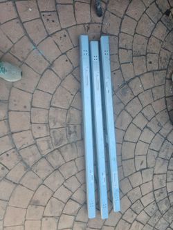 Metal  bed slat/Slides Set of 3