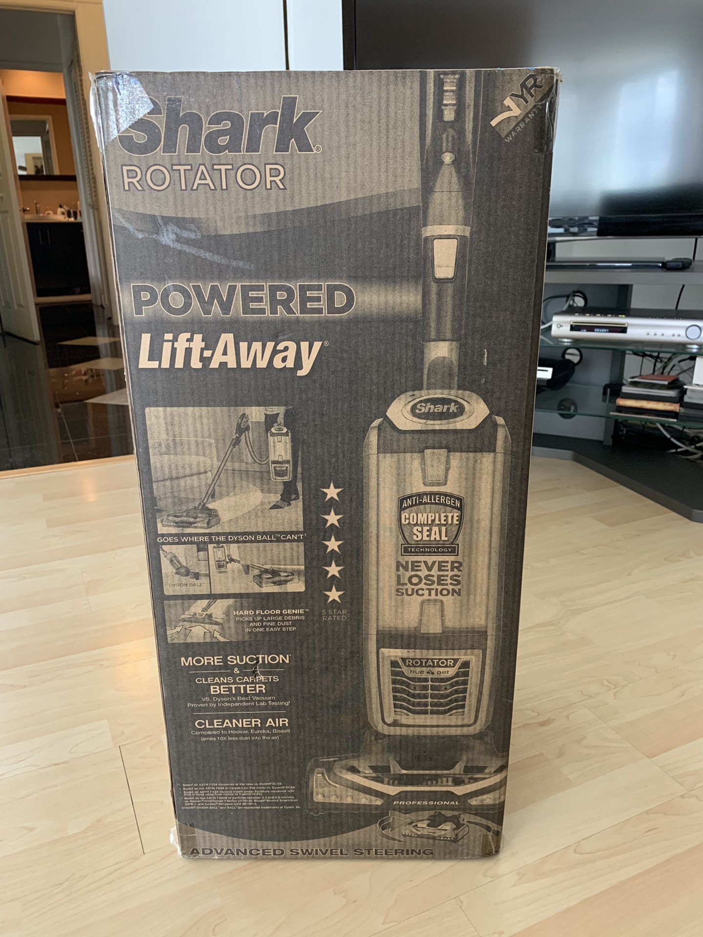 Brand New- Shark Rotator Powered Lift-Away Vacuum