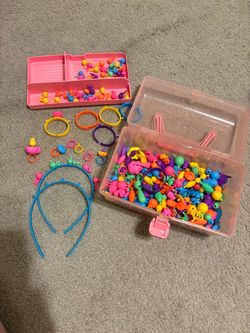Kids Pop Bead Jewelry Making Set