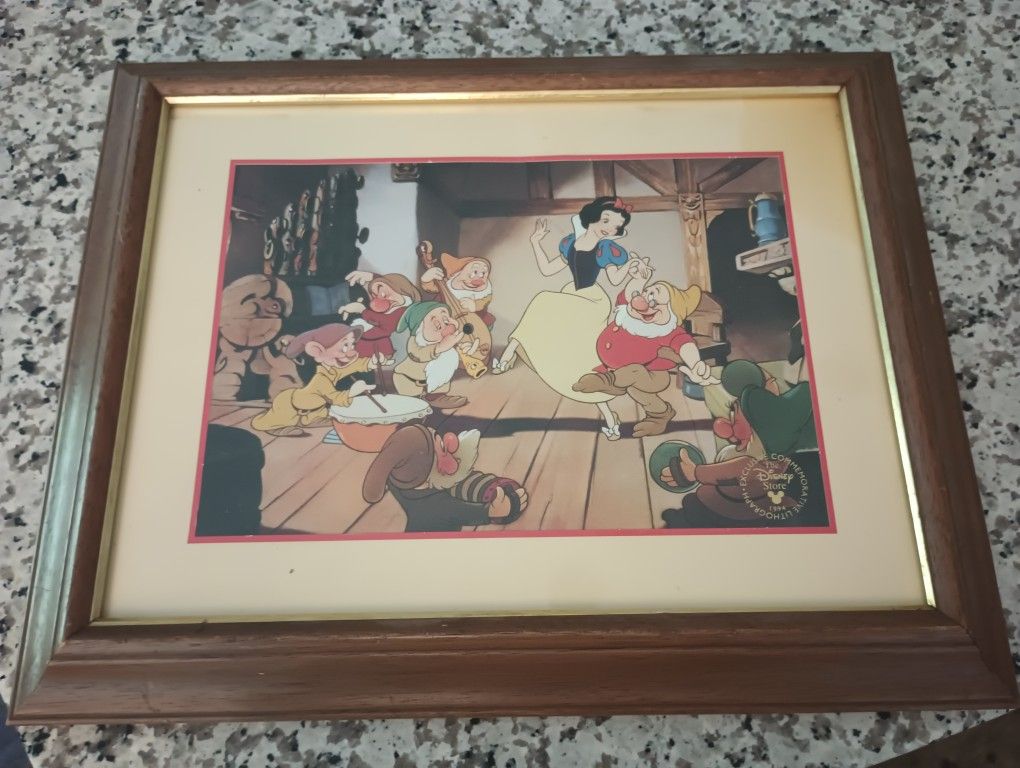 Snow White 1994 Lithograph
