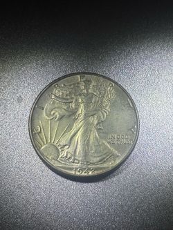 1944 San Francisco Walking Liberty Silver Half Dollar Coin
