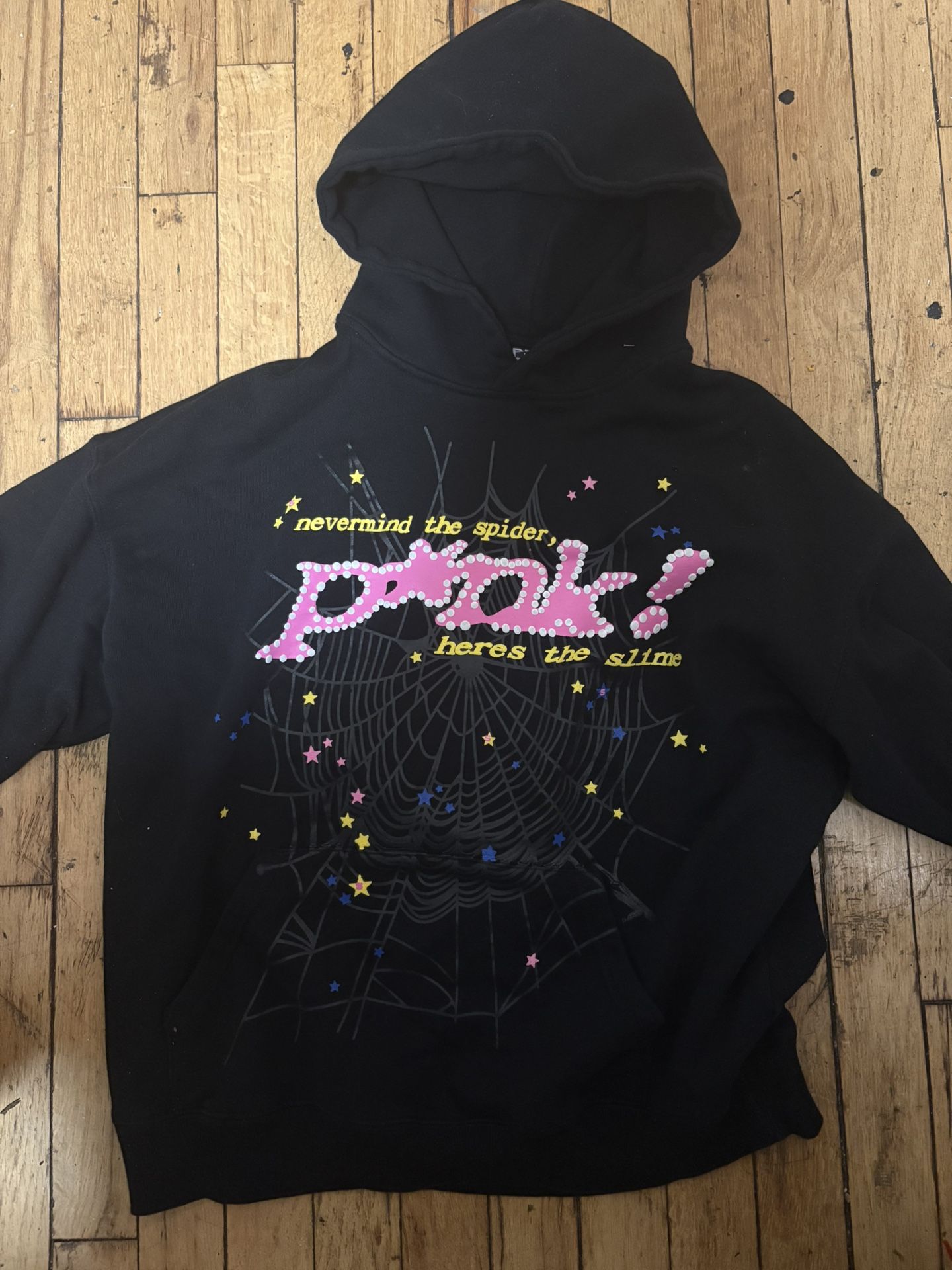 Sp5der P*nk Hoodie