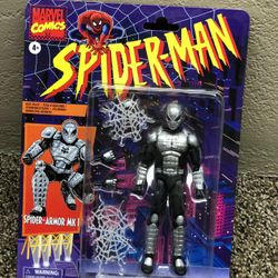 Marvel legends Hasbro Spider-Man card and plastic are in perfect conditions