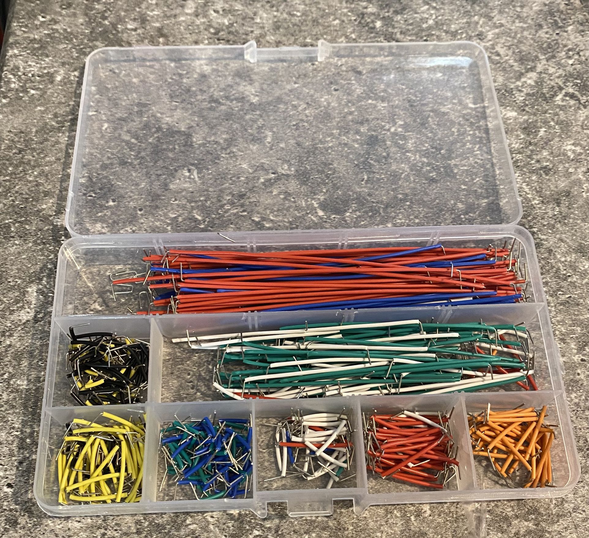 Wwzmdib 840 Pin Breadboard Jumper Wires Kit 14 Vaules 2-125Mm, New !