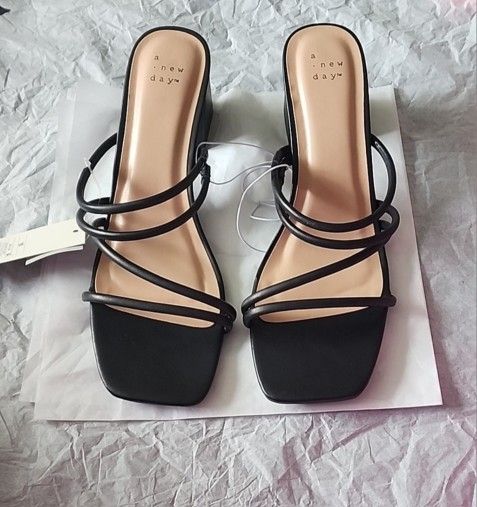 Womens A New Day Black/Blakely Heels