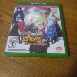 Xbox One Naruto Storm 4 Game 