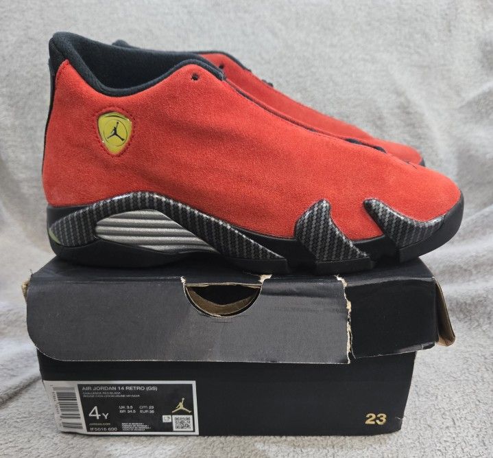 Jordan 14 Ferrari GS Size 4Y